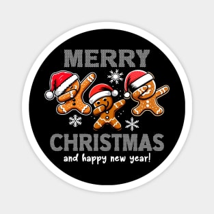 Merry Christmas & Happy New Year Magnet